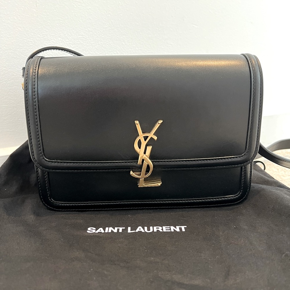 BRAND NEW Saint Laurent YSL Medium Solferino Bag